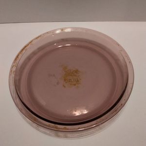 Vintage Pyrex #209-Purple Cranberry Amethyst - Glass Pie Baking Dish- 9"